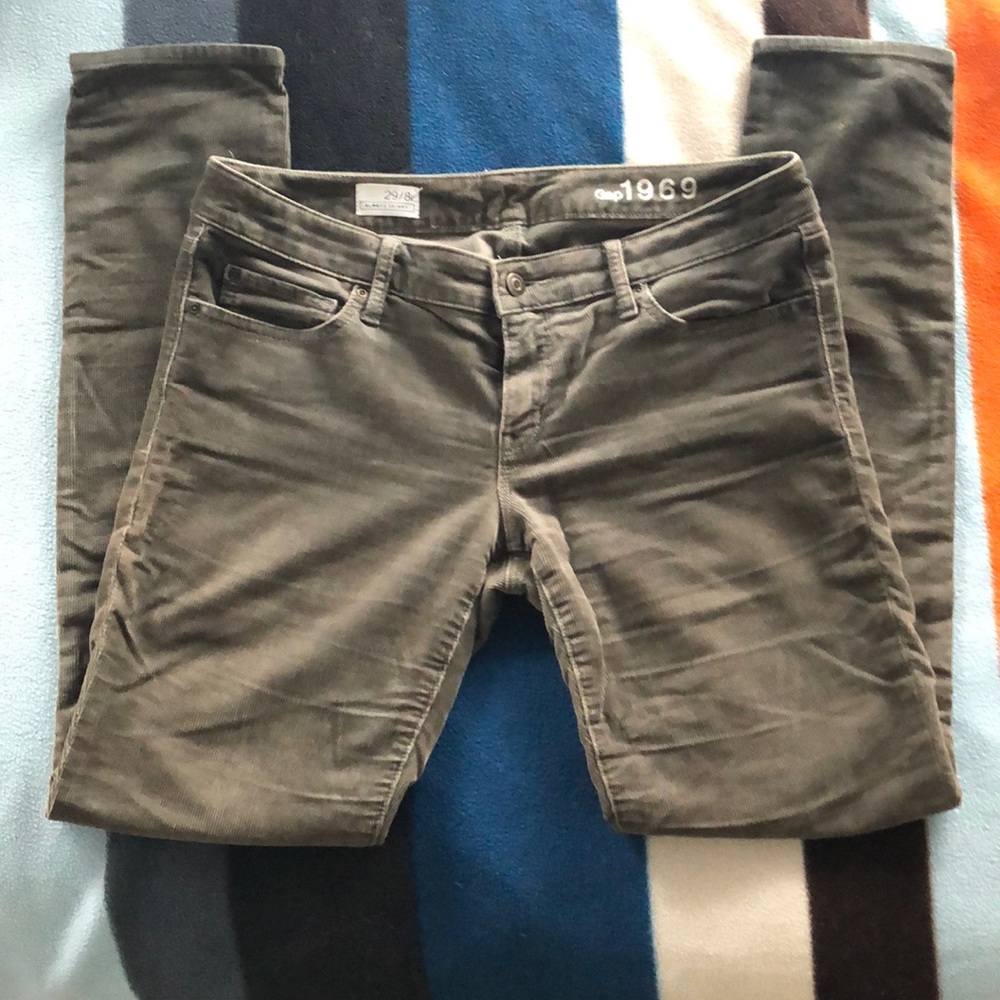 Low Rise Corduroys